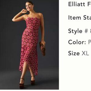 Elliatt Floral Crochet Dress
